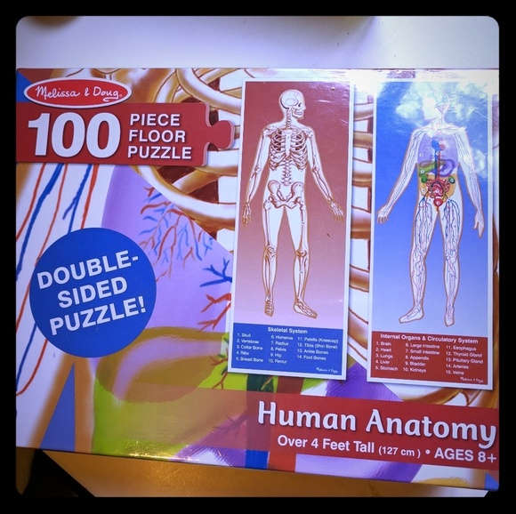 melissa and doug human anatomy floor puzzle